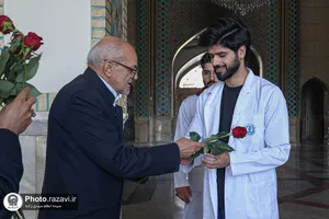 آیین روپوش سفید و سوگند پزشکی دانش&zwnj;آموختگان دانشگاه علوم پزشکی شیراز