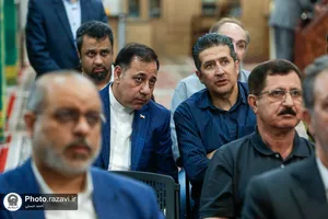 تشرف مهمانان شرکت کننده در اجلاس بین&zwnj;المللی زبان فارسی به حرم مطهر رضوی