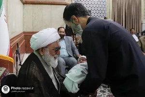 دیدار جمعی از فعالان حوزه جمعیت با تولیت آستان قدس رضوی