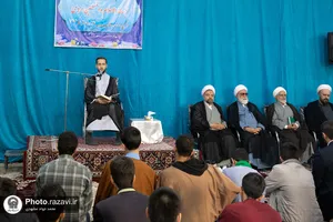 حضور تولیت آستان قدس رضوی در مدرسه علمیه امام محمدباقر(ع)