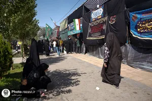 مواکب خدمت&zwnj;رسان دهه آخر صفر در مشهد-1