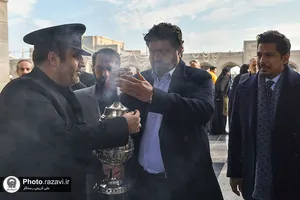 تشرف حکمران ایالت سند پاکستان به حرم مطهر رضوی