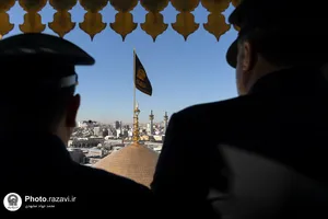 آیین صلا در حرم مطهر رضوی