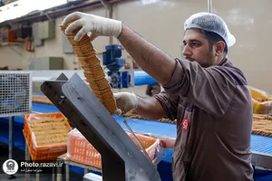 بازدید کارکنان آستان قدس رضوی از شرکت صنایع غذایی رضوی