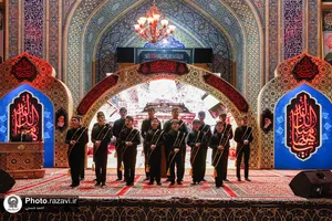 محفل شعر هنرمندان سوره در صحن قدس حرم مطهر رضوی