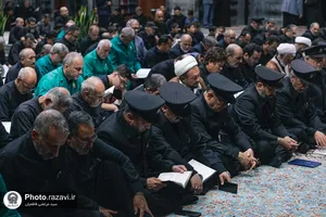 عزاداری دهه اول محرم با حضور تولیت آستان قدس رضوی