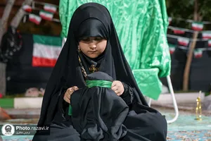 سفره حضرت رقیه سلام الله علیها در مشهد-1