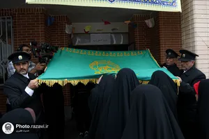 آیین نواختن زنگ مهر رضوی

