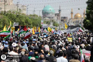راهپیمایی روز جهانی قدس در مشهد