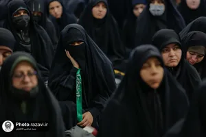 اجتماع بانوان فاطمی در حرم مطهر رضوی