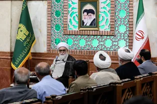 دیدار جمعی از فعالان حوزه جمعیت با تولیت آستان قدس رضوی