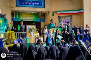 چهارشنبه امام رضایی در دبستان امام رضا علیه&zwnj;السلام