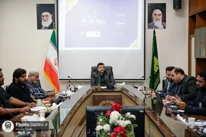 دیدار مدیران قافله سالار کراچی با مدیران بین&zwnj;الملل آستان قدس رضوی
