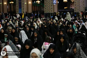 آخرین نماز جماعت سال 1401 در حرم مطهر رضوی