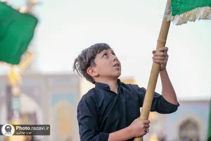 اجتماع عظیم عزاداران امام رضا علیه السلام در حرم مطهر رضوی