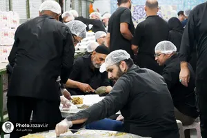 پذیرایی از زائران بارگاه منور رضوی در مواکب حسینی