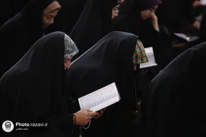 تشرف دانشجویان دانشگاه&zwnj;های استان گیلان و خراسان شمالی به حرم مطهر رضوی
