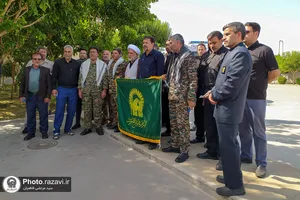حضور خدام و کارکنان آستان قدس رضوی در مراسم سالگرد ارتحال امام خمینی(ره)