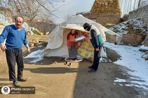 یاری آستان قدس رضوی به زلزله زدگان خوی