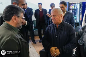 ورود کاروان تیم فوتبال منتخب 98 به مشهد