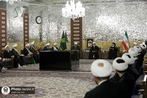 دیدار اساتید مدرسه تابستانه طلاب با تولیت آستان قدس رضوی