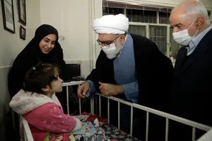 مهمانی یلدایی پدر با فرزندان امام رضایی شهید فیاض بخش