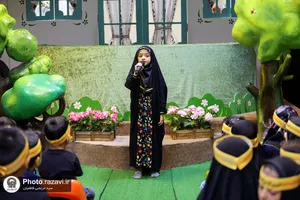 هیئت کبوترانه در رواق کودک