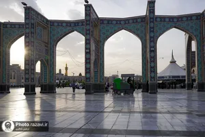 خدمات تنظیف در حرم مطهر رضوی
