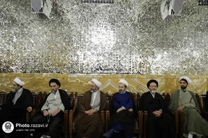 نکوداشت مقام معلم در حرم مطهر رضوی