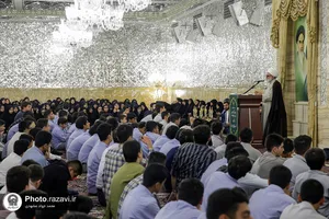 دیدار دانش&zwnj;آموزان مدارس امام رضا علیه&zwnj;السلام با تولیت آستان قدس رضوی
