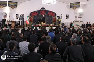 مراسم شب قدر ویژه ناشنوایان در حرم مطهر رضوی