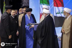 مراسم تکریم مواکب حسینی