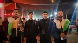 روایت خدمت بی&zwnj;وقفه &laquo;عشاق الحسین&raquo; در موکب امام رضا(ع) مرز شلمچه/ گزارش تصویری
