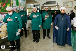 فعالیت جهادی خدام حرم مطهر رضوی