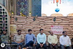 دیدار نویسندگان و ناشران دفاع مقدس و محور مقاومت با تولیت آستان قدس رضوی