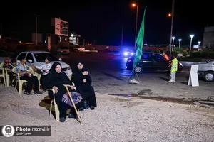 موکب خدمت رسانی به زائران در شاهرود