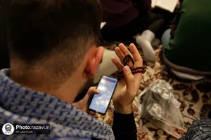 مناجات خوانی سحر&zwnj;گاهی ماه مبارک رمضان در حرم مطهر رضوی