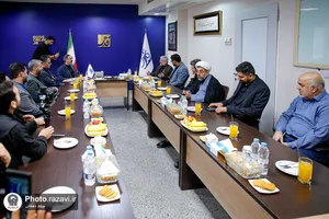 حضور مدیر عالی حرم مطهر امام رضا علیه&zwnj;السلام در دفتر رسانه&zwnj;های استان خراسان رضوی