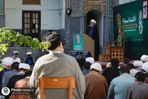 افتتاحیه چهارمین اعتکاف علمی طلاب در حرم مطهر رضوی