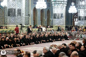 قرائت دعا و توسل در شب میلاد امام رضا علیه&lrm;&zwnj;السلام