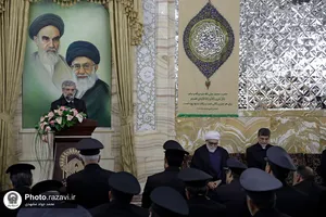 اعطای احکام خدام حرم مطهر رضوی