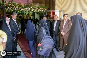 آیین بازگشایی مدارس امام رضا(ع)