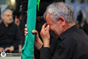 عزاداری سنتی شب ششم محرم در &laquo;حسینیه حرم&raquo;