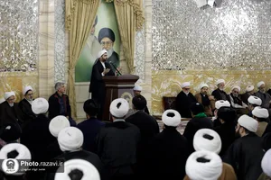 دیدار اعضاء مجمع خطبای حوزه علمیه خراسان با تولیت آستان قدس رضوی