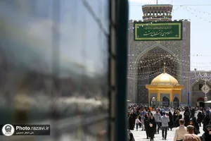 کتیبه های مناسبتی دهه کرامت در حرم مطهر رضوی