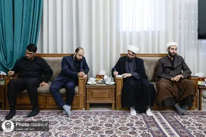دیدار اعضای کمیسیون اصل ۹۰ مجلس شورای اسلامی با تولیت آستان قدس رضوی