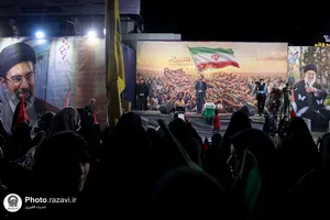 برگزاری جشن میلاد حضرت زینب سلام&zwnj;الله علیها در موکب جوانان رضوی
