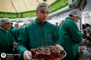 تشرف تیم ملی فوتبال نوجوانان به حرم مطهر رضوی