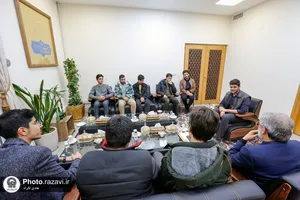 دیدار مردمی مدیر عالی حرم مطهر رضوی