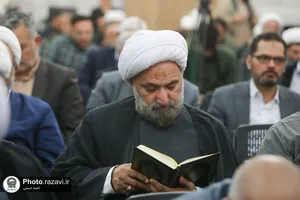 بزرگداشت شهدای غزه در حرم مطهر رضوی
